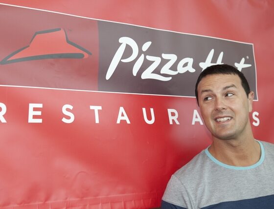 Paddy McGuinness Pizza Hut Restaurants John Cooper Manchester Cameraman